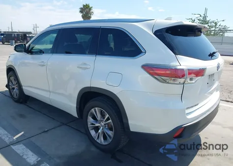 2015 Toyota Highlander Xle V6 из США, поврежденный, VIN 5TDKKRFH1FS101025